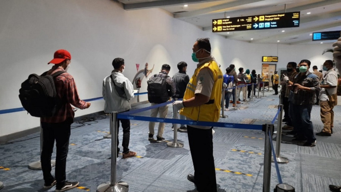 Tiba di Bandara Soekarno-Hatta, 11 ABK Asal Indonesia Positif Virus Corona (Foto Itimewa)