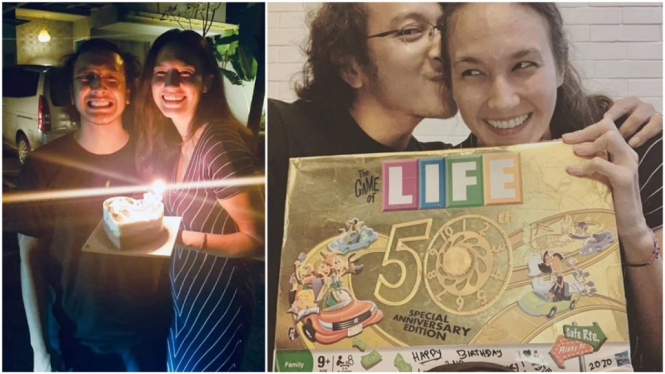 Ulang Tahun ke-36, Nadine Chandrawinata Dapat Hadiah Lego dari Dimas Anggara (Foto: Instagram/@nadinelist)