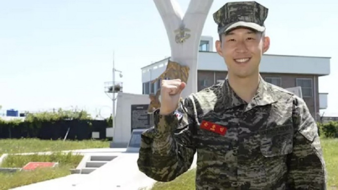Keren! Lulus Wajib Militer, Son Heung-Min Dapat Penghargaan (Foto: Marca)