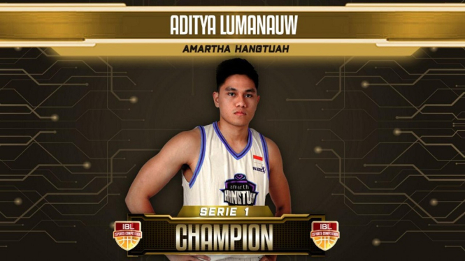 Aditya Lumanauw (Amartha Hangtuah) Juara Perdana IBL Esports Competition Seri Pertama