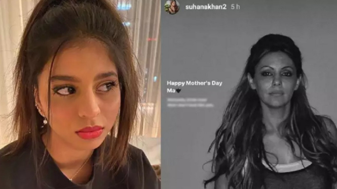 Hari Ibu 2020, Suhana Khan Menyebut Sang ibu, Gauri Khan ‘Agak Gila’, Ini Alasannya (Foto Kolase)