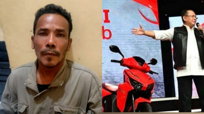 Pembeli Motor Presiden Jokowi Seharga Rp2,5 Miliar, Dikabarkan Ditangkap Polisi (Foto Kolase)
