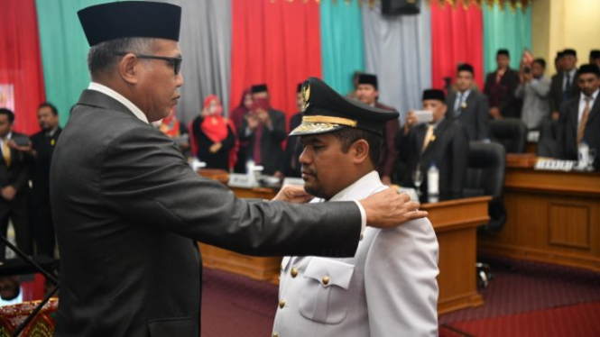 Alasan Kesehatan, Bupati Bener Meriah, Aceh Umumkan Pengunduran Diri Saat Sholat Id (Foto Dok. Humas Pemerintah Aceh)