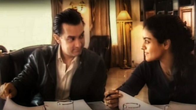 Lirikan Maut Kajol Kepada Aamir Khan yang Melegenda di Film 'Fanaa' (Foto Instagram)
