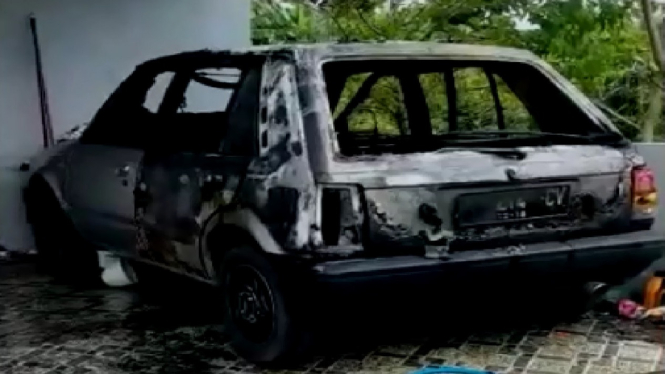 Mobil terbakar, 2 anak tewas, Pasuruan