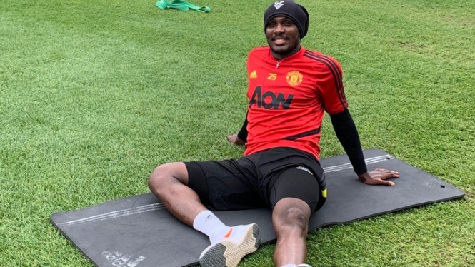 Odion Ighalo bergabung dengan latihan Manchester United