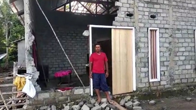 BPBD Morotai: 261 Rumah Warga Rusak Berat Akibat Gempa Magnitudo 7,1