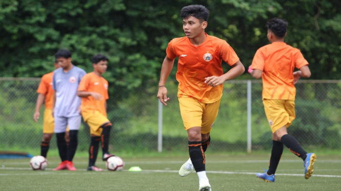 Sandi Arta Samosir Pemain Persija U-19 Pantang Menyerah di Timnas U-19