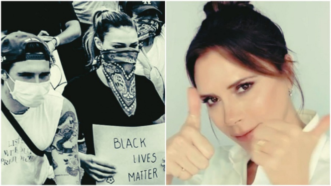 Brooklyn dan Pacar Ikut Demo ‘Black Lives Matter’, Begini Reaksi Victoria Beckham (Foto: Instagram/@victoriabeckham)