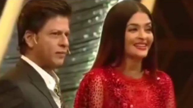 Shah Rukh Khan Mengaku Menyesal Bermain dengan Aishwarya Rai di Film 'Josh' (Foto Tangkap Layar Video Instagram)