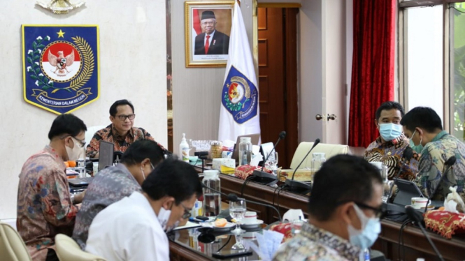 Mendagri Tito Karnavian Berharap Pilkada Serentak Lancar dan Aman dari Covid-19 (Foto Puspen Kemendagri)