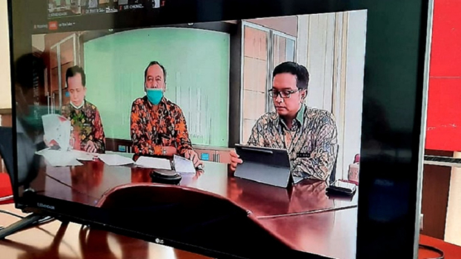 Kementerian Dalam Negeri Gelar Diskusi Virtual Bahas Persiapan Pilkada 2020 (Foto Puspen Kemendagri)