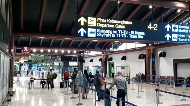 Calon Penumpang di Bandara Soekarno Hatta Mulai Terjadi Peningkatan