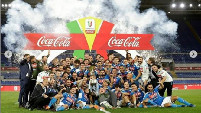 Napoli Juara Coppa Italia