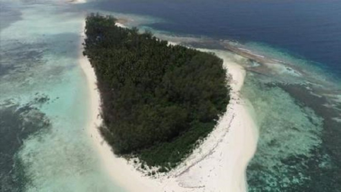 Geger Pulau Malamber di Mamuju, Sulawesi Barat Dijual Rp2 M, Ini Penjelasannya (Foto Istimewa)