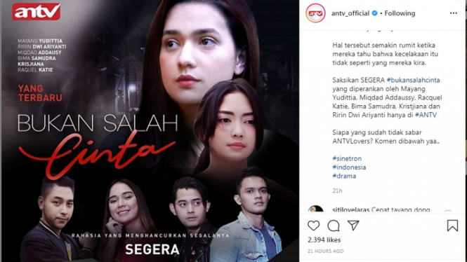 Bukan Salah Cinta