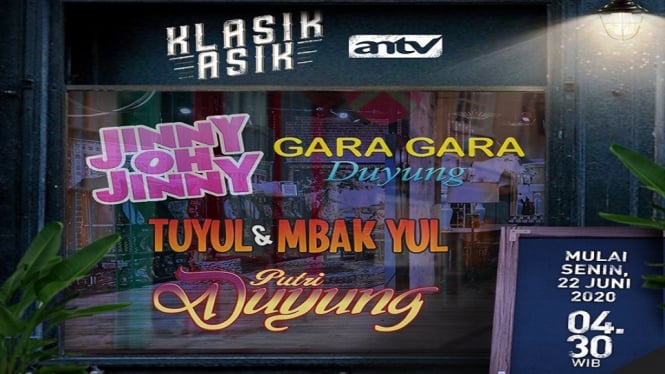 Bernostalgia Lewat Klasik Asik di ANTV, Ini Dia Deretan Sinteron Asiknya (Foto Istimewa)