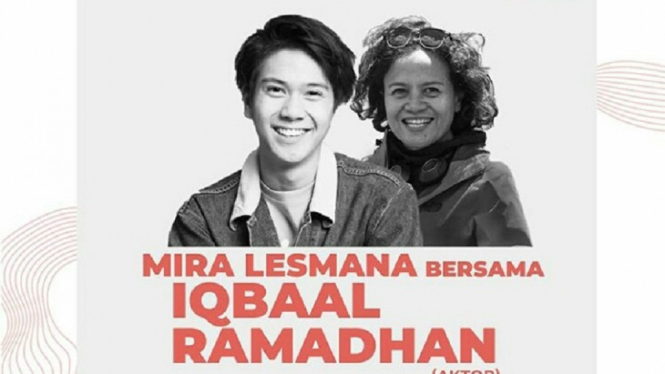 (Iqbaal Ramadhan-Mira Lesmana/ Foto: Instagram@milesfilms)