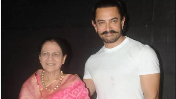 Aktor Bollywood Aamir Khan Merasa Lega Karena Ibunya Negatif COVID-19 (Foto TOI)
