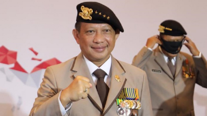 HUT Bhayangkara Ke-74, Mendagri Tito Karnavian Harap Polri Selalu Solid (Foto Puspen Kemendagri)