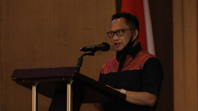 Mendagri Tito Karnavian Minta Tokoh Agama dan Tokoh Adat Dukung Pilkada Serentak 2020 (Foto Puspen Kemendagri)