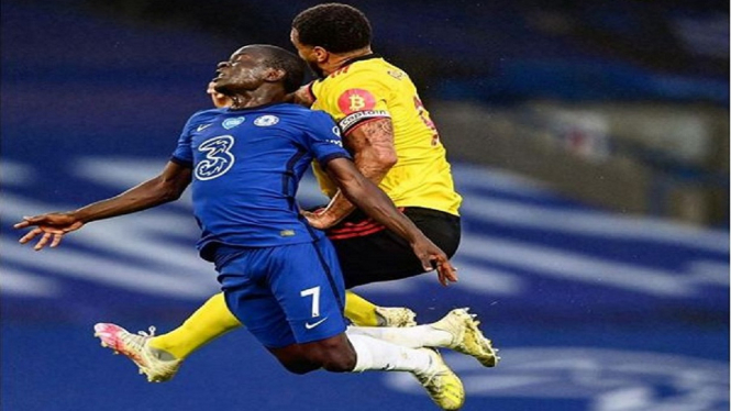 N'Golo Kante Cidera saat Chelsea Bantai Watford 3-0