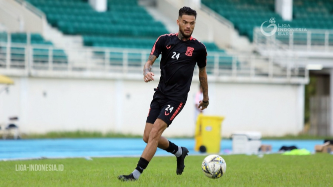kapten Borneo FC Diego Michiels antusias kompetisi Liga 1 2020 dilanjutkan