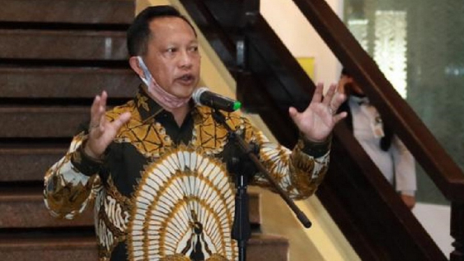 Mendagri Tito Karnavian: Progres Penganggaran Pilkada Cukup Positif (Foto Puspen Kemendagri)