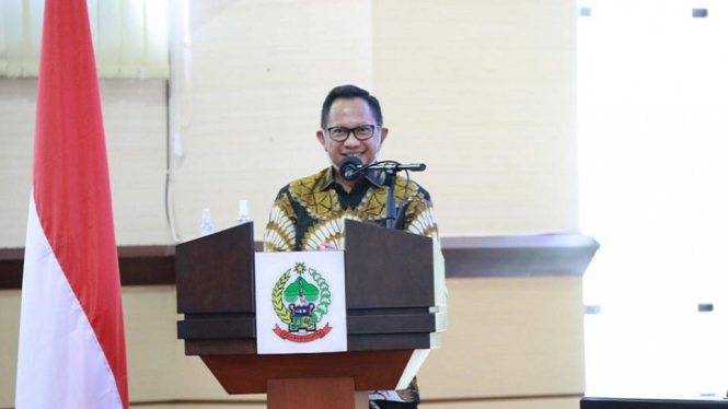 Mendagri Tito Karnavian Cek Pencairan NPHD Pilkada di Sulawesi Selatan (Foto Puspen Kemendagri)