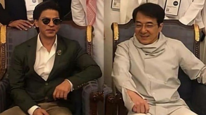 Shah Rukh Khan Pernah Merayu Jackie Chan untuk Jadi Bagian di Fim 'Ra.One'