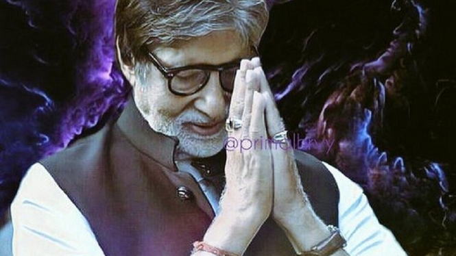 Inilah Pesan Menyentuh Amitabh Bachchan dari Ruang Perawatan Rumah Sakit (Foto Instagram)