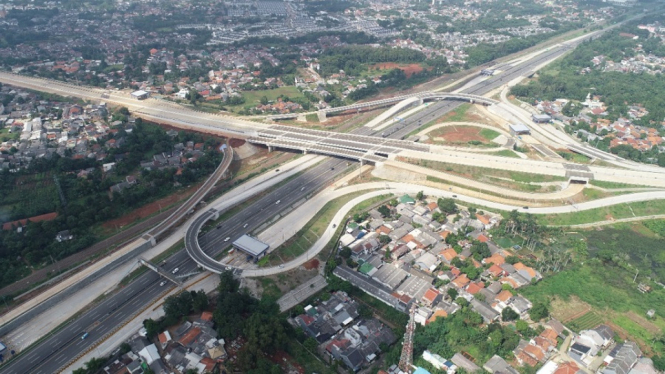 Jasa Marga Kejar Penyelesaian Konstruksi Tol Serpong-Cinere