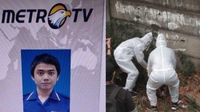 Kasus Pembunuhan Editor Metro TV, Ada yang Ganjil Saat Kekasih Yogi Prabowo Diajak Makan Polisi (Foto Kolase Istimewa)