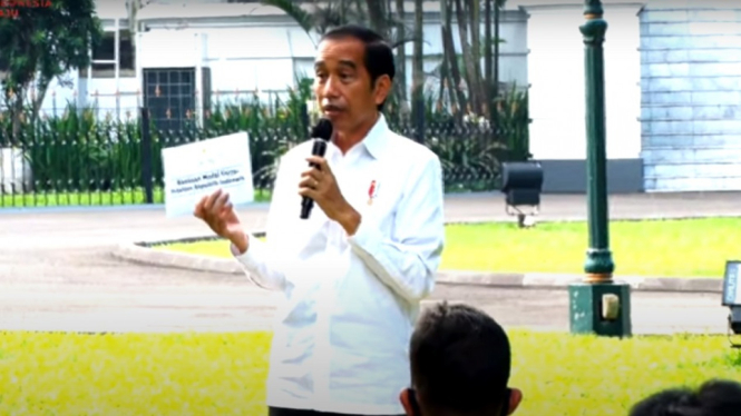 jokowi tunjukkan bantuan