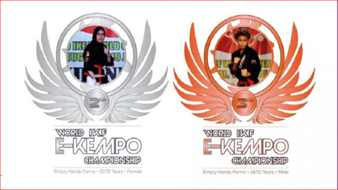 Tuti Narlima dan Aldziqri Faqih Raih Medali di kejuaraan dunia Kempo