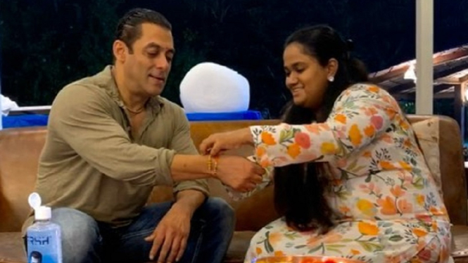 Salman Khan Berbagi Video Perayaan Raksha Bandhan dengan Ikatan Cinta (Foto Instagram)