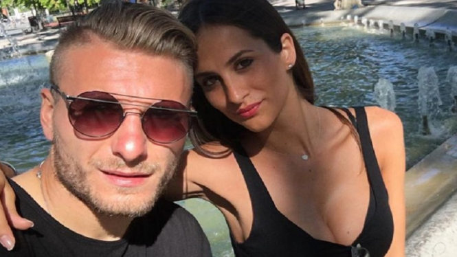 Jessica Melena, WAG’s Seksi di Balik Sukses Ciro Immobile Raih Sepatu Emas (Foto: Instagram/@jessicamelena)