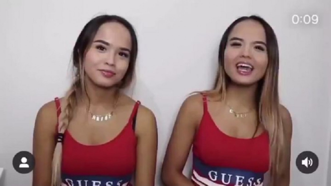 Mengejutkan, Youtuber Gadis Kembar Asal Subang Bangga Bisa Melakukan Incest (Foto Instagram)
