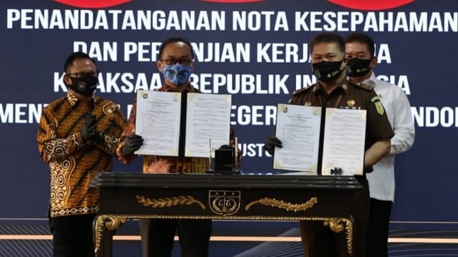 Dukcapil Kemendagri Dukung Penegakan Hukum Melalui Data Kependudukan (Foto Puspen Kemendagri)