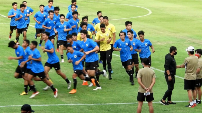 Timnas U-19 Latihan Perdana di Std Madya 7-8-2020 A