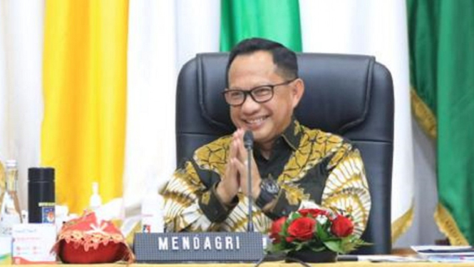 Mendagri Ajak Semua Pihak Lakukan Sosialisasi Protokol Kesehatan Covid-19 (Foto Puspen Kemendagri)