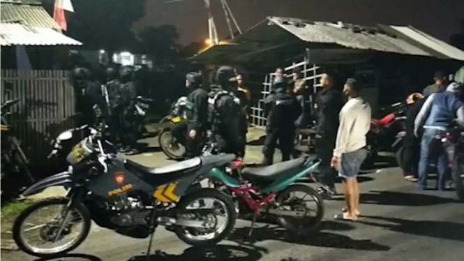 Berani-Beraninya Membacok Polisi, 9 Anggota Geng Motor di Cianjur Dibekuk (Foto Istimewa)