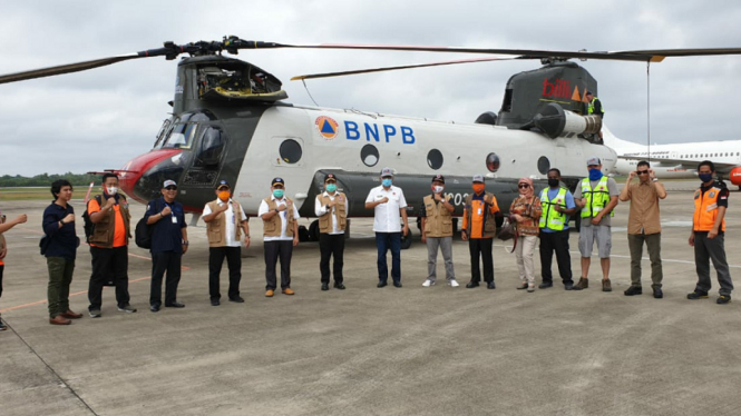 bnpb helicopter chinok