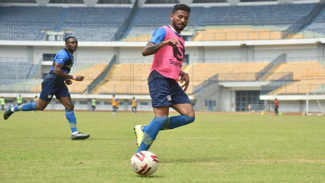 Wander Luiz Bahagia Bisa latihan perdana di Persib