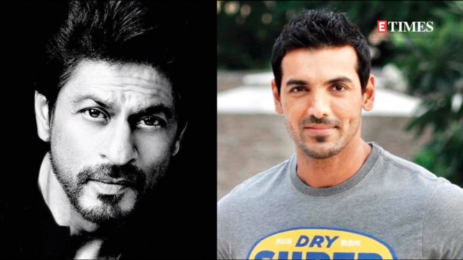 John Abraham Akan Beradu Akting dengan Shah Rukh Khan di Film Baru (Foto Kolase ETimes)