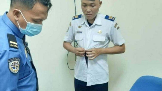 Bawa 3 Kg Sabu Oknum PNS Kemenhub Bali Ditangkap di Bandara Hang Nadim Batam (Foto Istimewa)