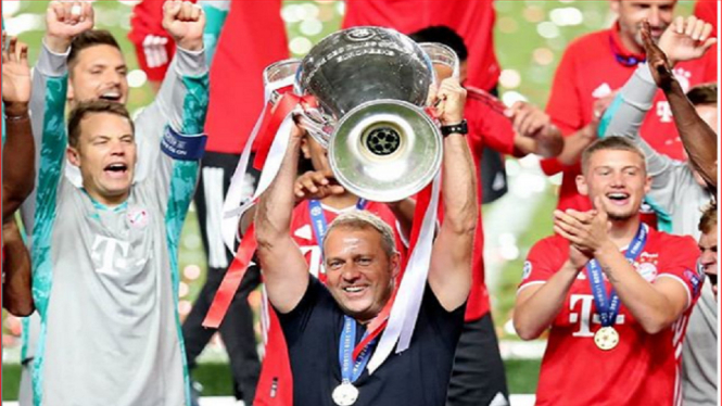 Pelatih Hans-Dieter Flick antar Bayern Munich Juara Liga Champions