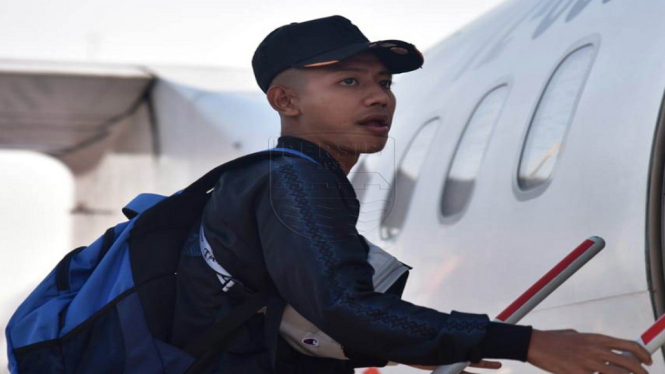 Gelandang Persib Beckham Putra Nugraha Tim Nasional U-19 Indonesia