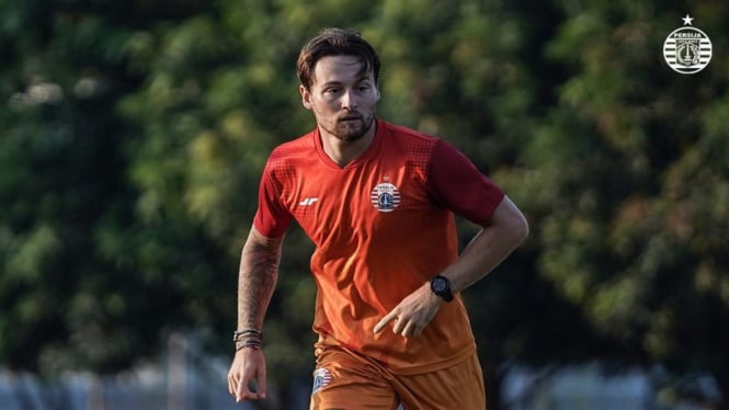 Mark Anthony Klok sudah gabung Tim Persija 1