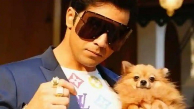 Varun Dhawan Membagikan Foto Baru Terkait Film 'Coolie No 1' dengan Anjing Lucu (Foto Instagram)